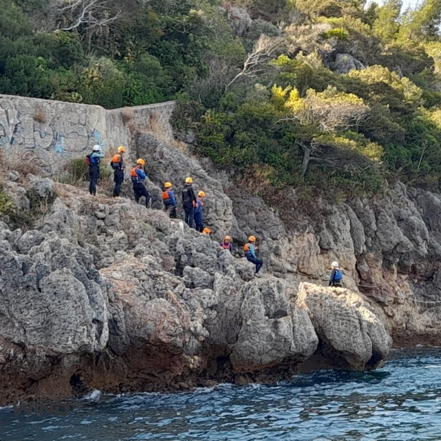 Barranquismo parque natural de Arrábida
