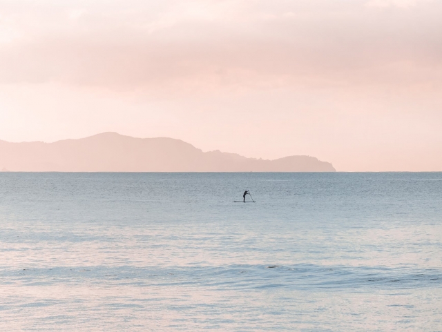 paisaje paddle surf