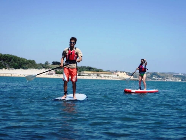 Paddle board cerca de Lisboa