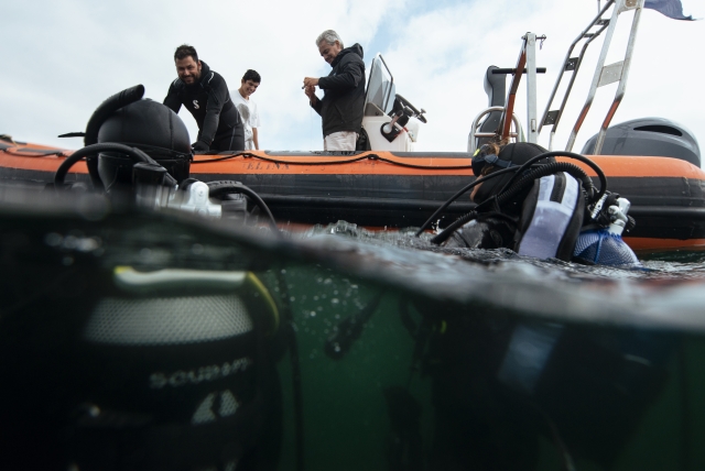 Bautismo desde barco