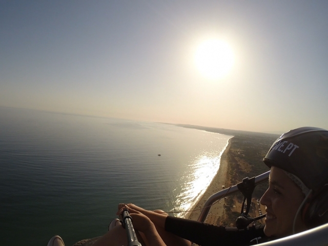 Paramotor en la Provincia de Faro