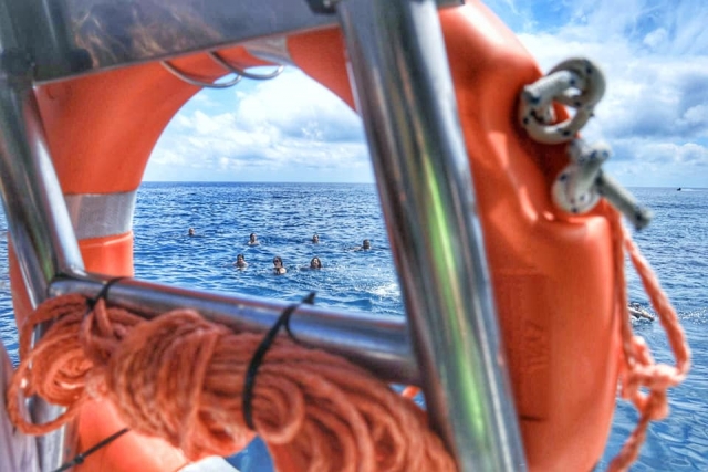 Diversión en el barco