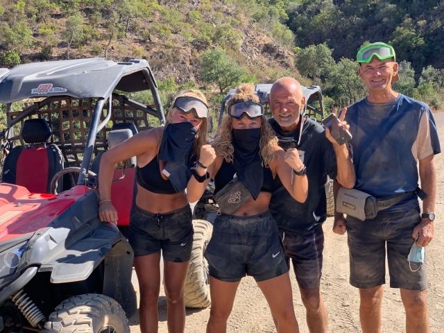 día de paseo en buggy en Portugal