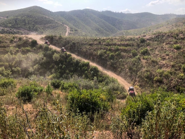 a todo gas con el cuatrimoto