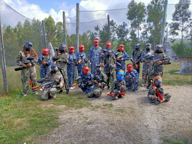 Batalla de gotcha infantil