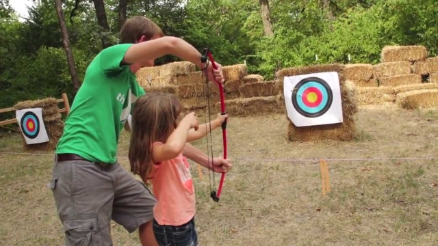 Jalo con arco para niños
