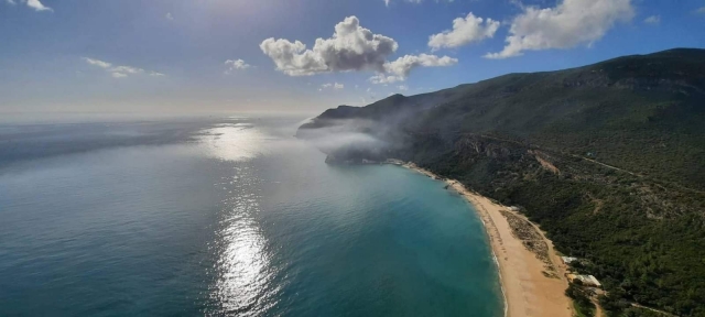 Praia Grande desde el cielo