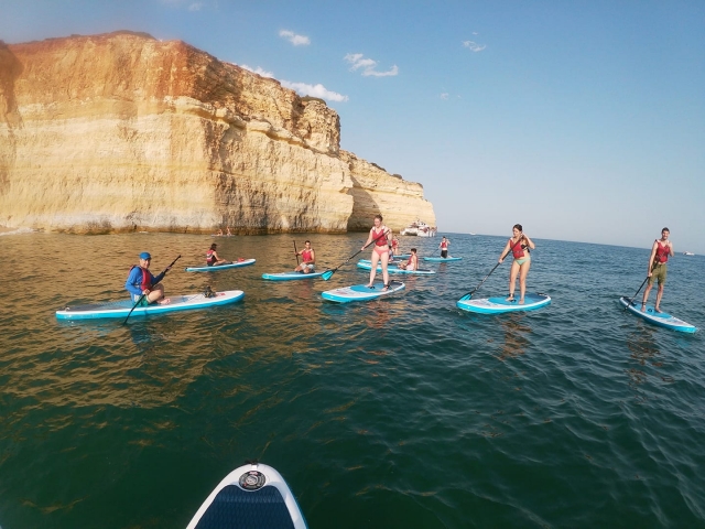 Paddle board en alta mar