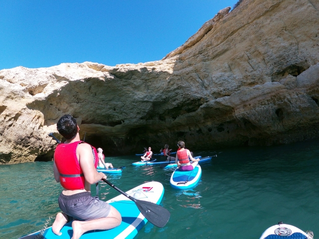 Excursión en tablas de paddle board