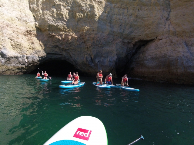 Clases de paddle board en el Algarve