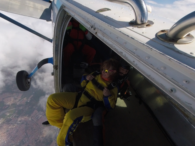 Opinión de Maria sobre Salto paracaídas 5000m reportaje fotográfico Évora