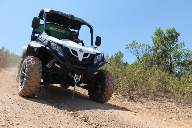 A toda velocidad con el buggy