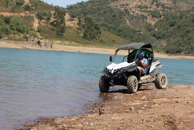 Parada en el lago