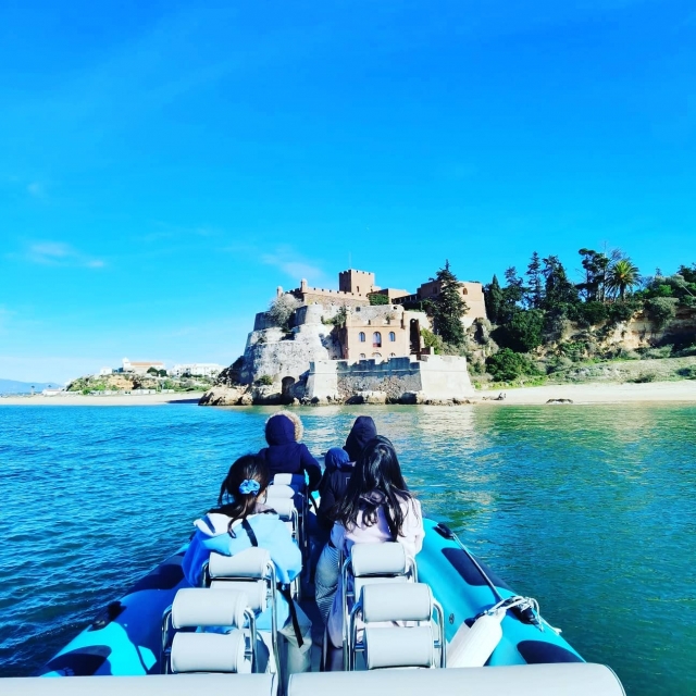 Pbaños en nuestro barco privado