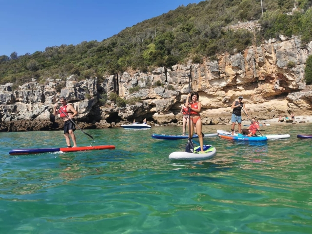 Stand Up Paddle en Parque Natural de Arrábida