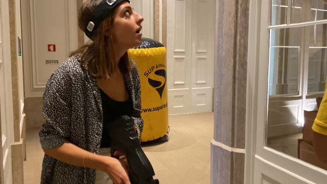 Laser tag en el interior