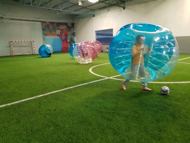 zorbing para niños
