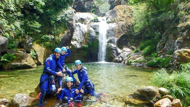 Barranquismo en familia