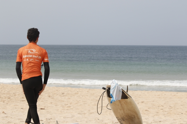 Nivel intermedio de surf