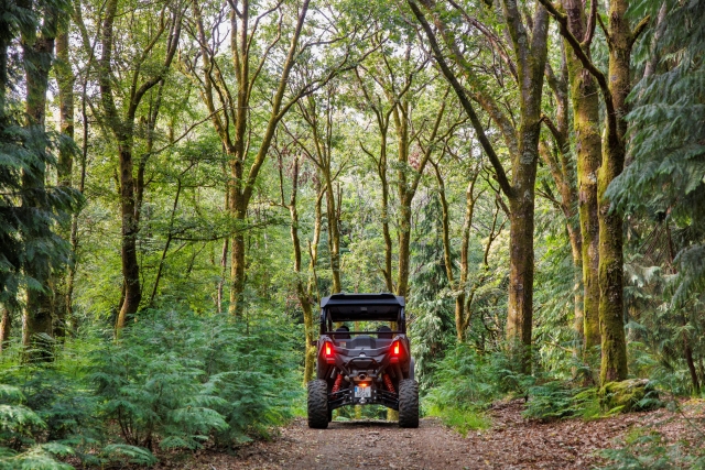 Vistas desde el buggy en el sierra de Soajo