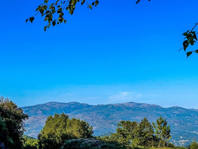 Vistas desde el buggy en el sierra de Soajo