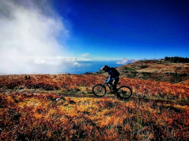 Disfrutando del dia en BTT