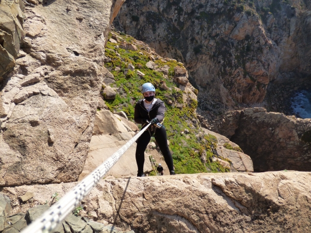 Haciendo rappel