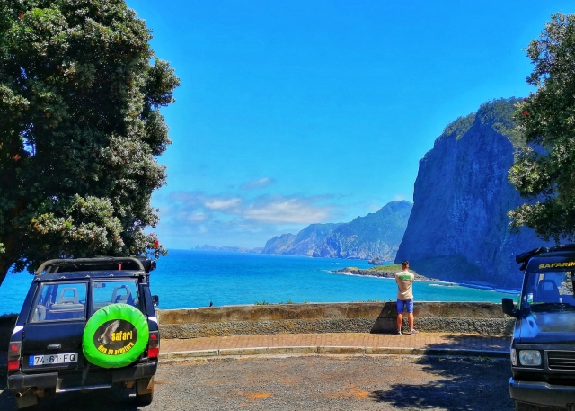 Vistas desde los jeeps