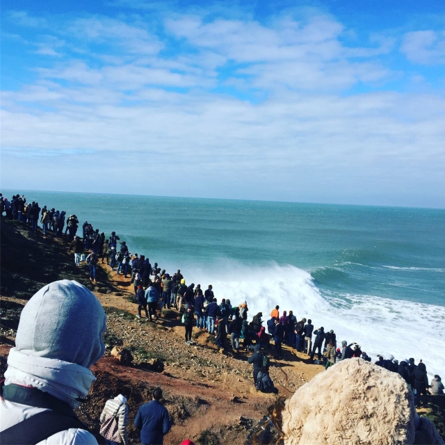 La genle se congregar para ver todo tipo de deportes acuáticos