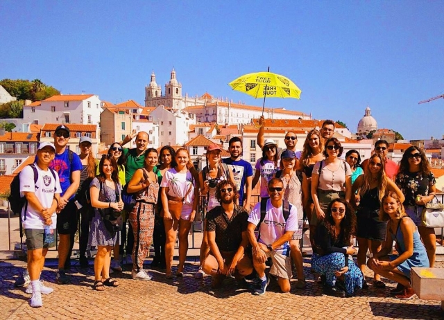 Ofrecemos free tour por diferentes barrios de Lisboa