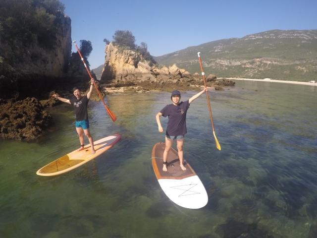 SUP en pareja
