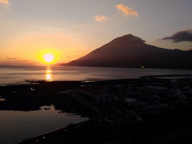 Atardecer en las Azores
