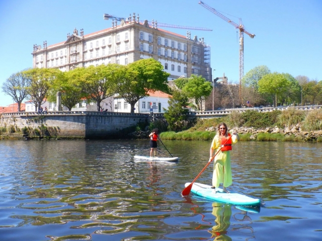 Explora Vila do Conde en paddle board