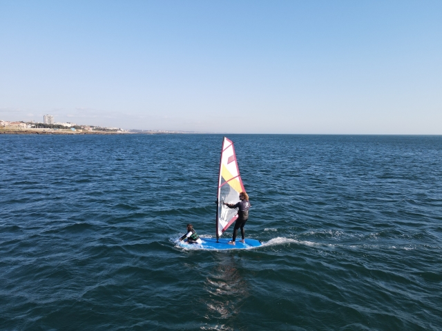 Windsurf cerca de Oporto