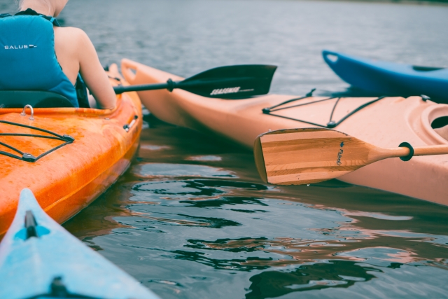 Canoas en la Isla de Azores