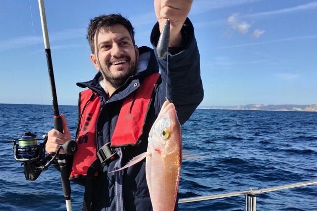 Salida de pesca en barco