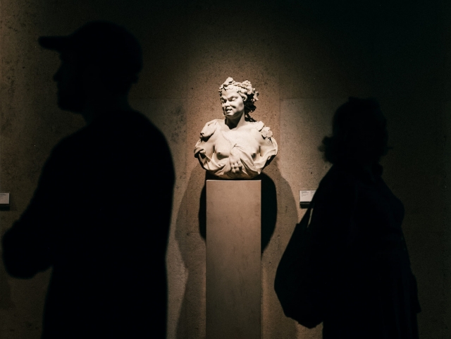 Escultura del museo