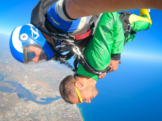 Salto con camara
