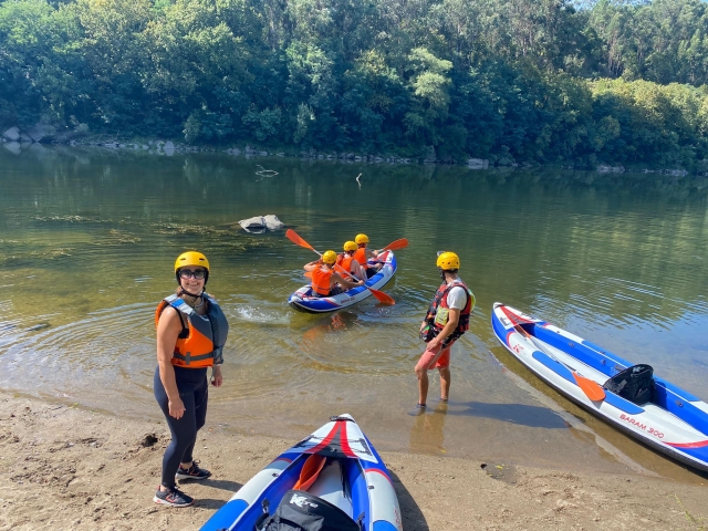 Renta de canoas raft en Pontevedra
