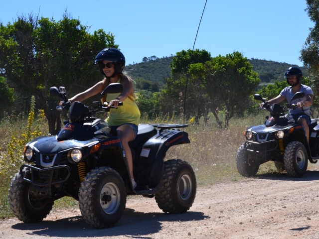 Rutas en Cuatrimoto al sur de Portugal