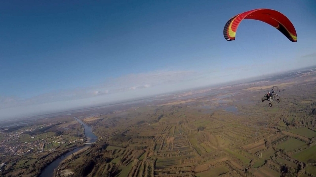 Vuelo en paramotor para parejas por Águeda 20 min