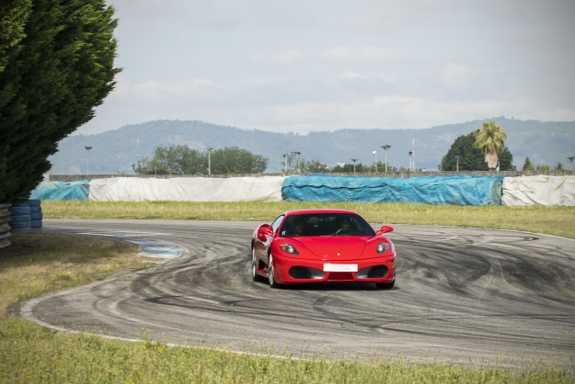  El frontal del Ferrari F430 