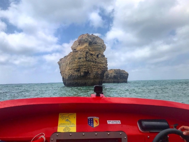 Paseo en jetboat por la costa sur de Portugal