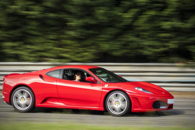 Ferrari en el circuito
