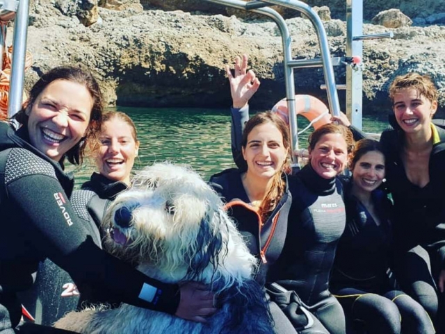 Después de practicar buceo con nosotros