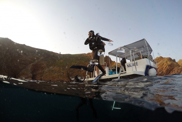 Inmersión desde barco