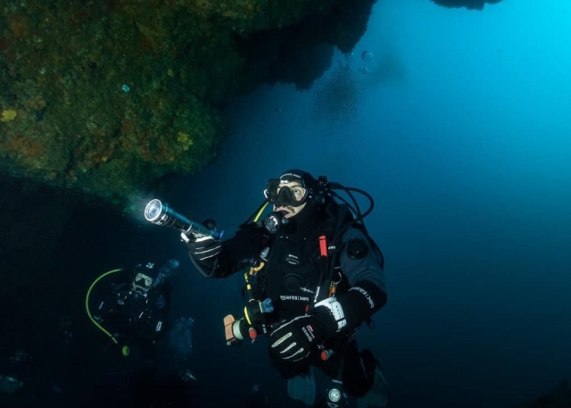 Bautismo de buceo por el arrecife de Berlengas