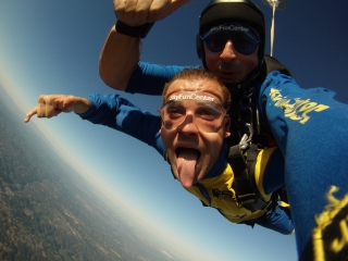 Salto tandem 4000 m con video de go pro Chaves