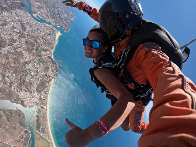 Paracaidismo tandem con instructor