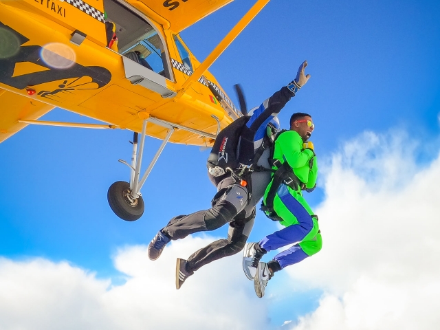 Salto tandem Algarve